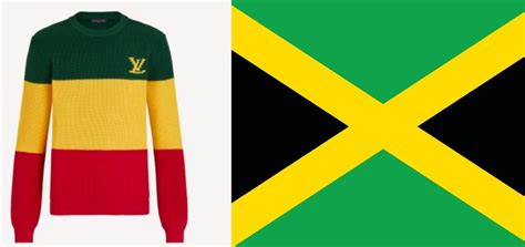 jamaican stripe pullover louis vuitton|“Jamaican Stripe” $1,340 Pullover Promoted by Louis Vuitton as .